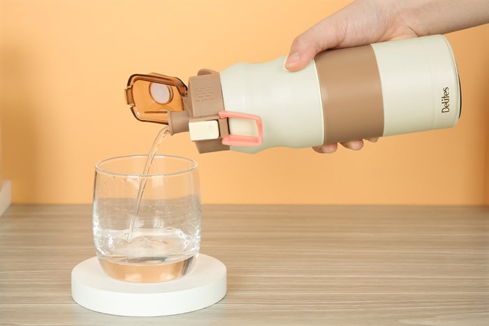 Bình giữ nhiệt inox 500 ml Delites TH3017 Màu Trắng