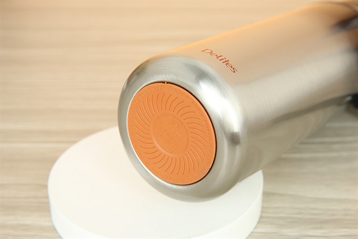 Bình giữ nhiệt inox 590 ml Delites TH5003 Màu Xám