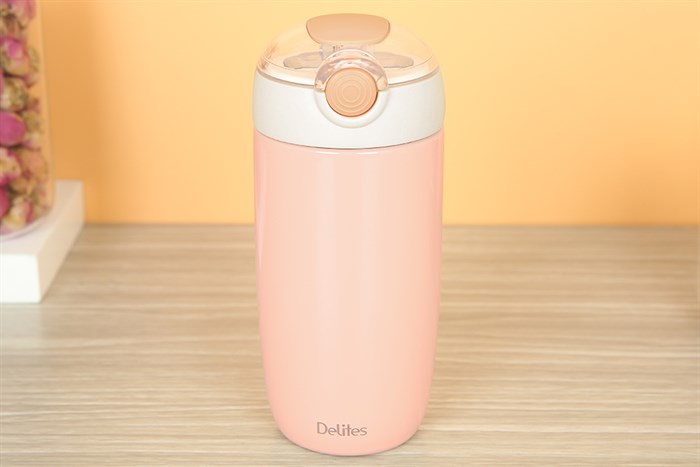Bình giữ nhiệt inox 440 ml Delites TH6001 Màu Hồng