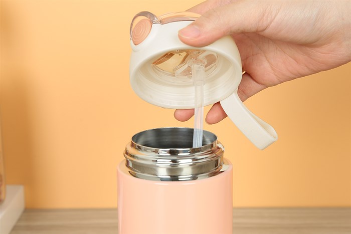 Bình giữ nhiệt inox 440 ml Delites TH6001 Màu Hồng