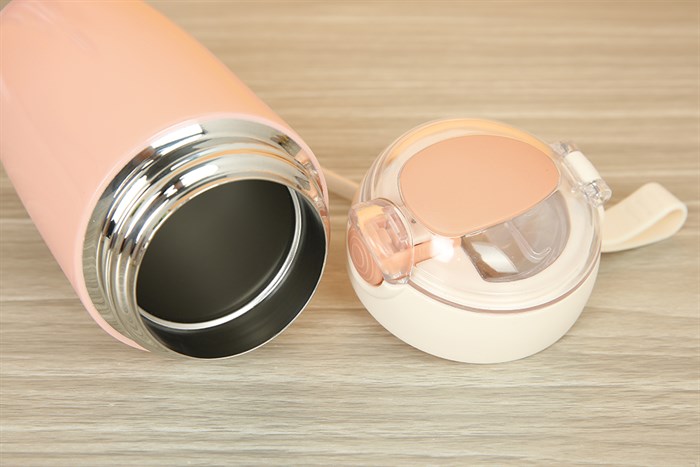 Bình giữ nhiệt inox 440 ml Delites TH6001 Màu Hồng