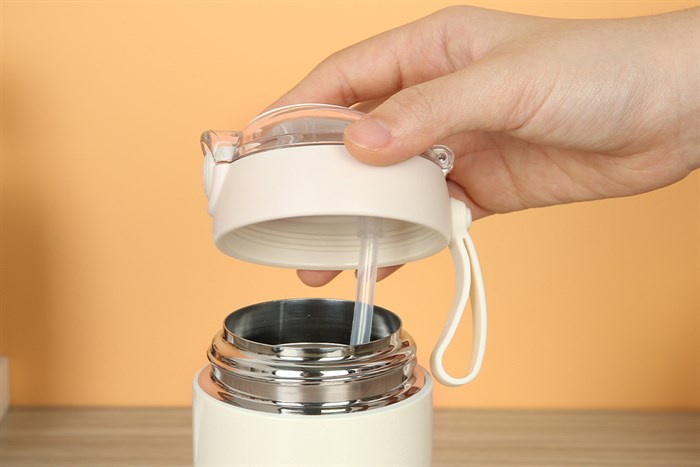 Bình giữ nhiệt inox 320 ml Delites TH6002 Màu Trắng