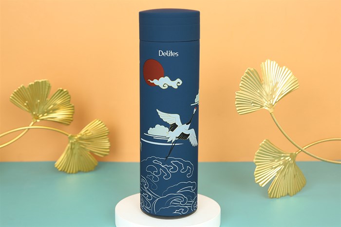 Bình giữ nhiệt inox 500 ml Delites TH5088 Màu Xanh Dương