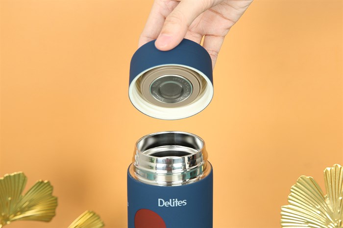 Bình giữ nhiệt inox 500 ml Delites TH5088 Màu Xanh Dương