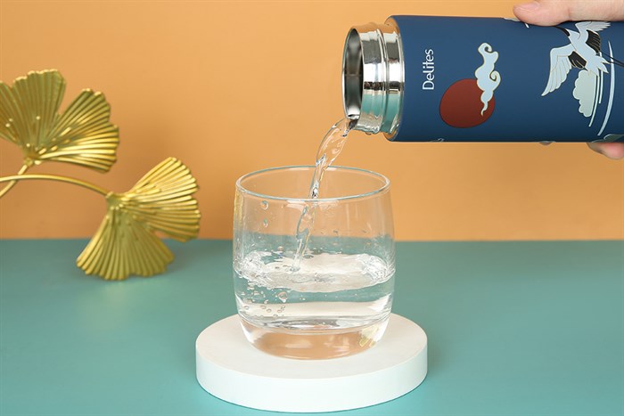 Bình giữ nhiệt inox 500 ml Delites TH5088 Màu Xanh Dương