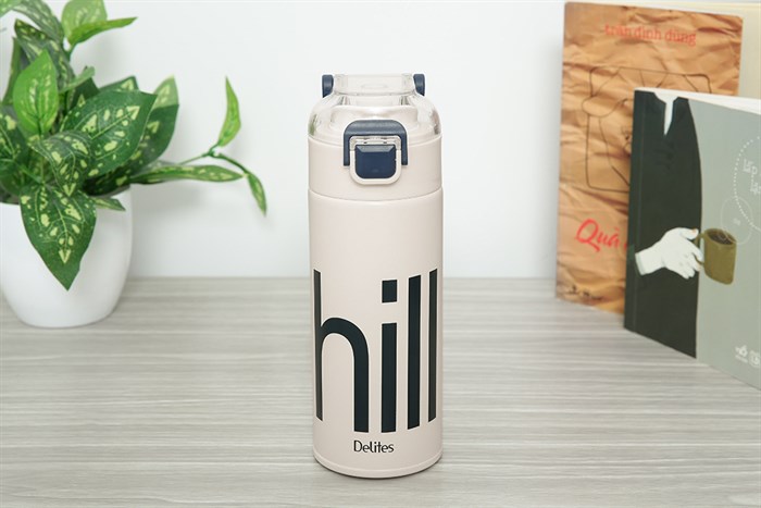 Bình giữ nhiệt inox 400 ml Delites XB-21136 Màu Trắng