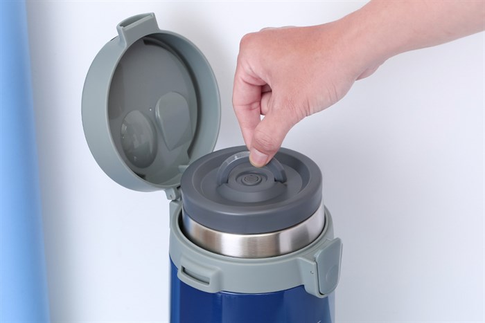 Bộ bình đựng thức ăn giữ nhiệt inox Lock&Lock LHC8039BLU Màu Xanh