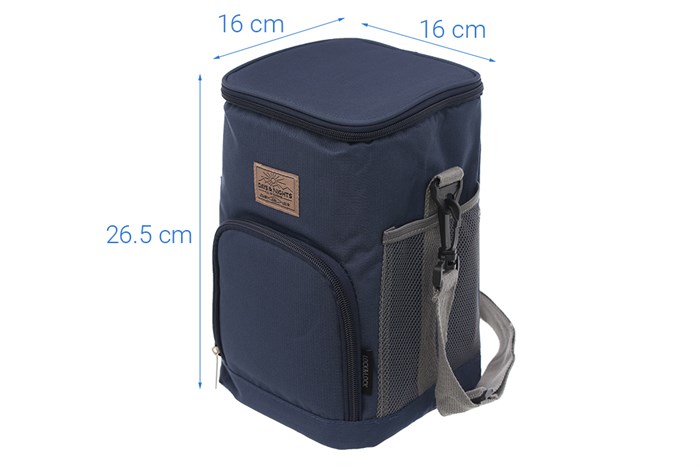 Bộ bình đựng thức ăn giữ nhiệt inox Lock&Lock LHC8039BLU Màu Xanh