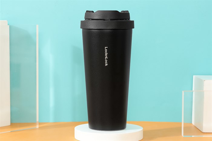 Ly giữ nhiệt inox 550 ml Lock&Lock LHC3249BLK Màu Đen
