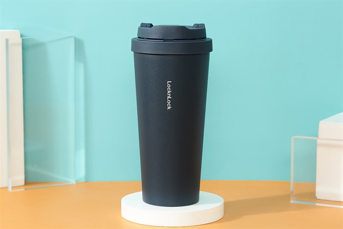 Ly giữ nhiệt inox 550 ml Lock&Lock LHC3249BLK Màu Xanh Navy