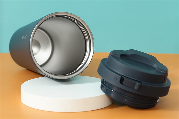 Ly giữ nhiệt inox 550 ml Lock&Lock LHC3249BLK Màu Xanh Navy