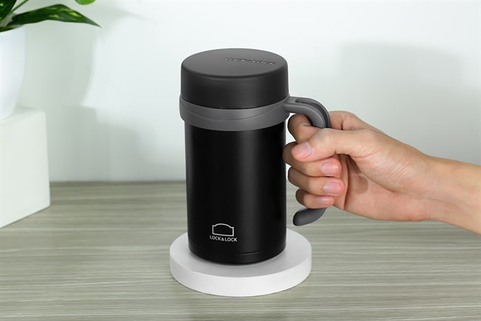 Ly giữ nhiệt inox 500 ml Lock&Lock LHC4026B Màu Đen