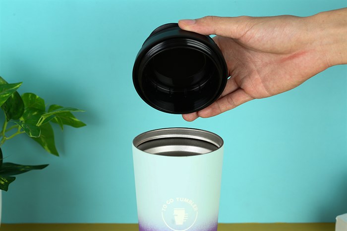 Ly giữ nhiệt inox 540 ml Lock&Lock LHC4151MIT Màu Xanh tím