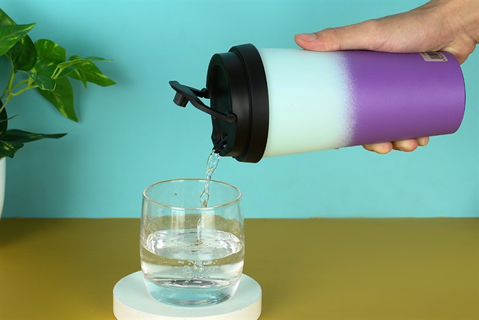 Ly giữ nhiệt inox 540 ml Lock&Lock LHC4151MIT Màu Xanh tím