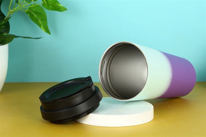 Ly giữ nhiệt inox 540 ml Lock&Lock LHC4151MIT Màu Xanh tím