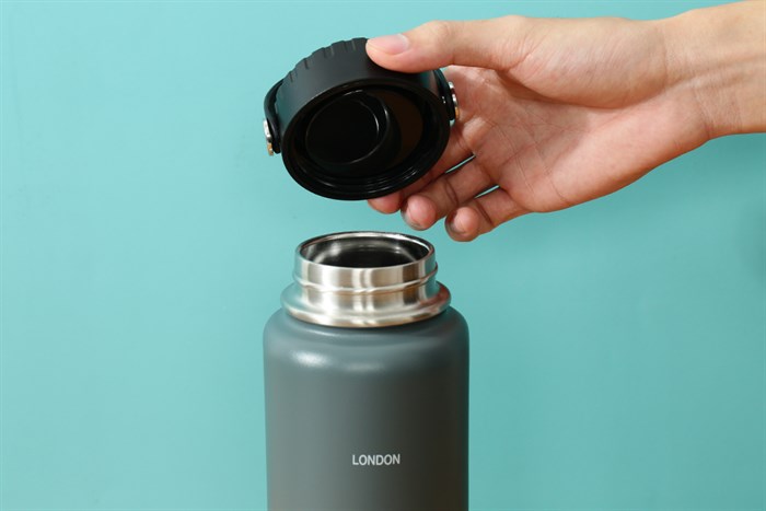 Bình giữ nhiệt inox 897 ml Lock&Lock LHC4160GRY Màu Xám