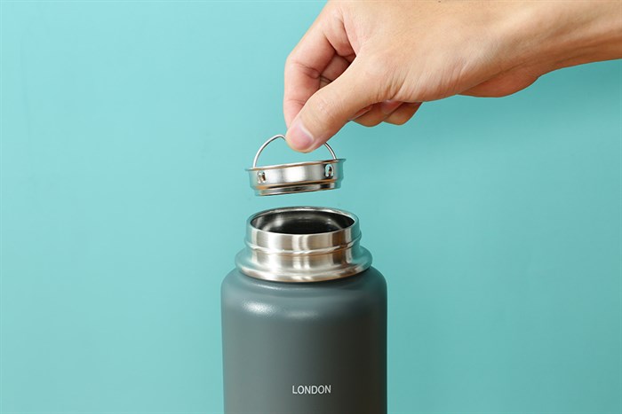 Bình giữ nhiệt inox 897 ml Lock&Lock LHC4160GRY Màu Xám