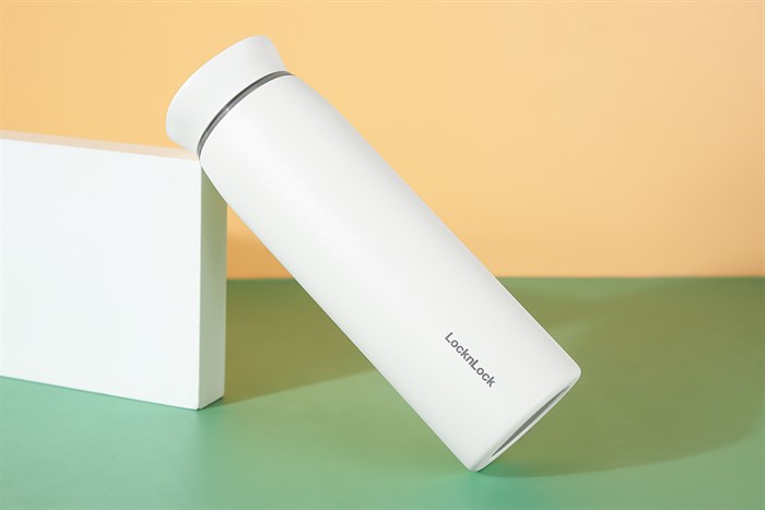 Bình giữ nhiệt inox 460 ml Lock&Lock LHC4244IVY Màu Trắng