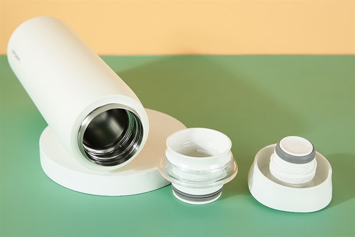 Bình giữ nhiệt inox 460 ml Lock&Lock LHC4244IVY Màu Trắng