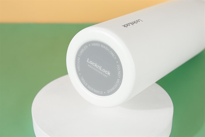 Bình giữ nhiệt inox 460 ml Lock&Lock LHC4244IVY Màu Trắng