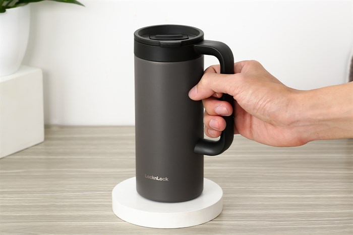 Ly giữ nhiệt inox 473 ml Lock&Lock LHC4247GRY Màu Xám