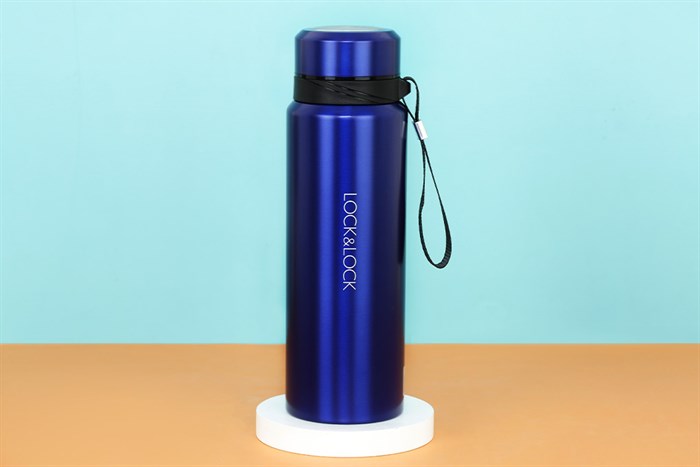 Bình giữ nhiệt inox 800 ml Lock&Lock LHC6180FU Màu Xanh Đậm