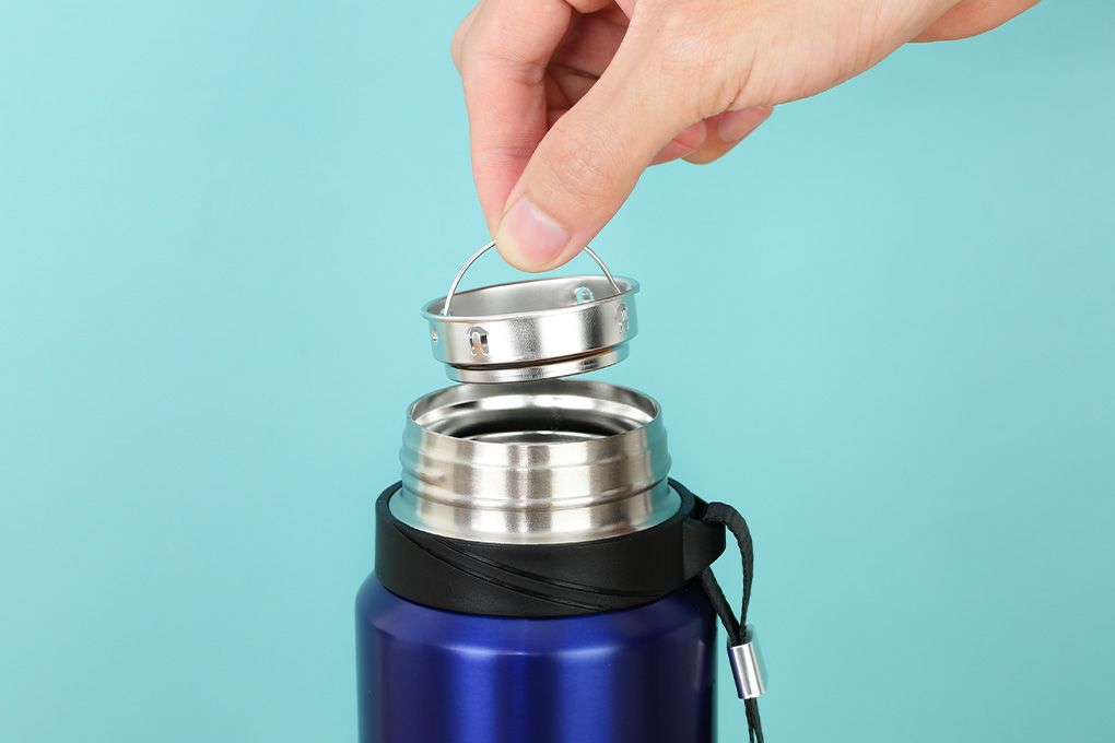Bình giữ nhiệt inox 800 ml Lock&Lock LHC6180FU Màu Xanh Đậm