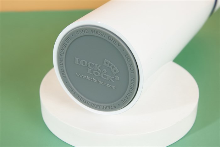 Bình giữ nhiệt inox 450 ml Lock&Lock LHC4131WB Màu Trắng - Xanh