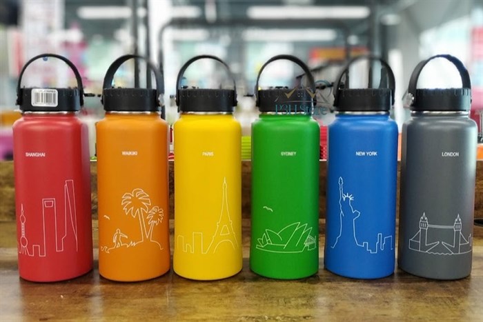 Bình giữ nhiệt inox 897 ml Lock&Lock LHC4160ORG