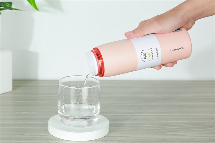 Bình giữ nhiệt inox 460 ml Lock&Lock LHC4244PIK Màu Hồng