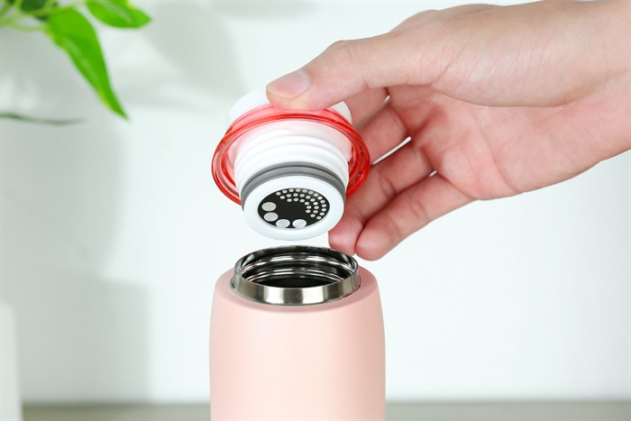 Bình giữ nhiệt inox 460 ml Lock&Lock LHC4244PIK Màu Hồng