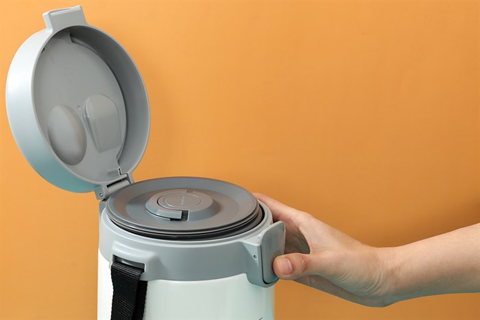 Bộ bình đựng thức ăn giữ nhiệt inox Lock&Lock LHC8039WHT Màu Trắng