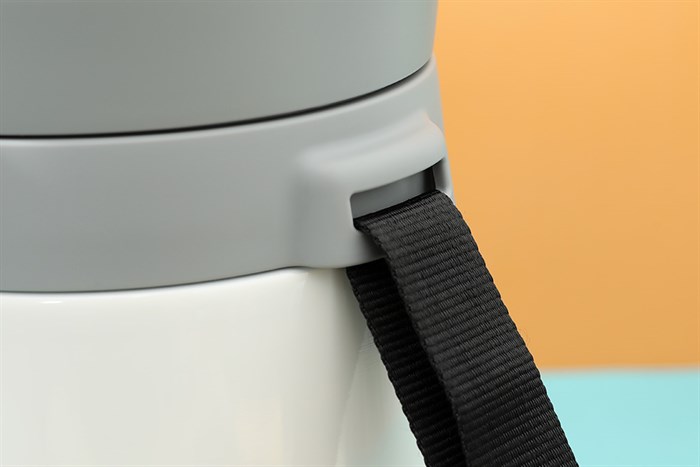 Bộ bình đựng thức ăn giữ nhiệt inox Lock&Lock LHC8039WHT Màu Trắng