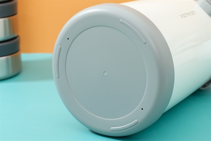 Bộ bình đựng thức ăn giữ nhiệt inox Lock&Lock LHC8039WHT Màu Trắng