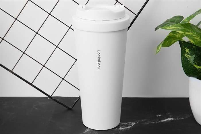 Ly giữ nhiệt inox 550 ml Lock&Lock LHC3249WHT Màu Trắng
