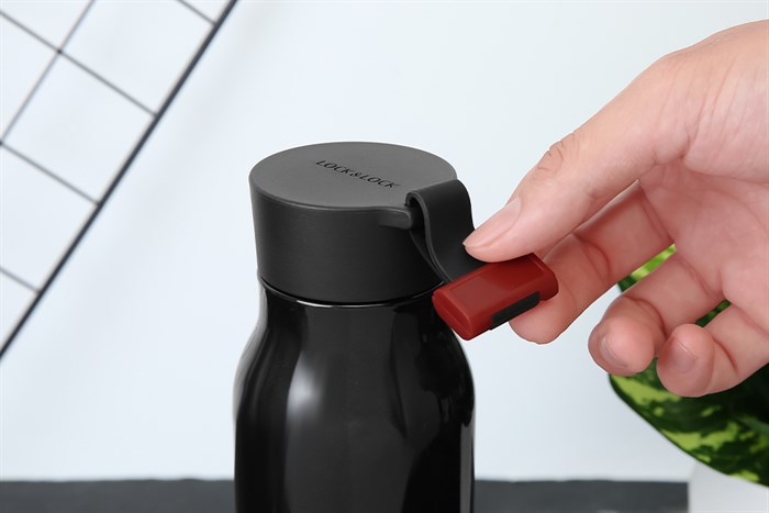 Bình giữ nhiệt inox 500 ml Lock&Lock LHC4125B Màu Đen