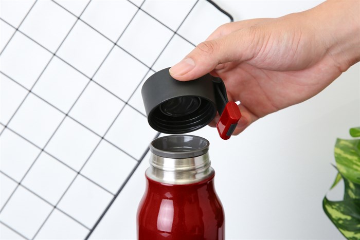 Bình giữ nhiệt inox 500 ml Lock&Lock LHC4125R Màu Đỏ