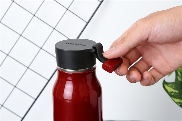 Bình giữ nhiệt inox 500 ml Lock&Lock LHC4125R Màu Đỏ