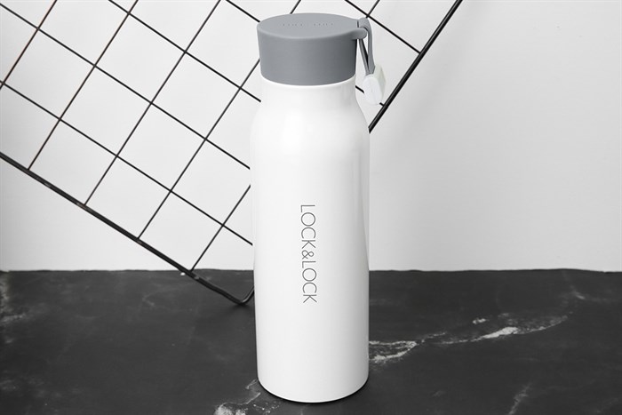 Bình giữ nhiệt inox 500 ml Lock&Lock LHC4125W Màu Trắng