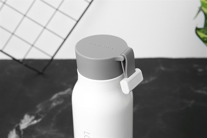 Bình giữ nhiệt inox 500 ml Lock&Lock LHC4125W Màu Trắng