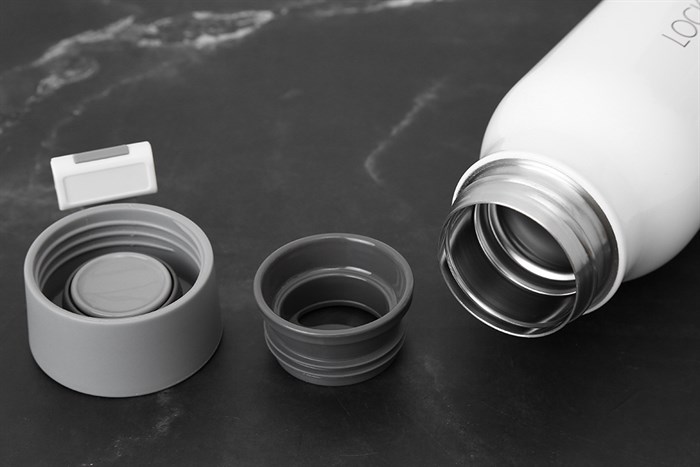 Bình giữ nhiệt inox 500 ml Lock&Lock LHC4125W Màu Trắng