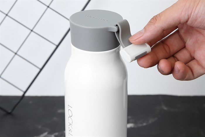 Bình giữ nhiệt inox 500 ml Lock&Lock LHC4125W Màu Trắng