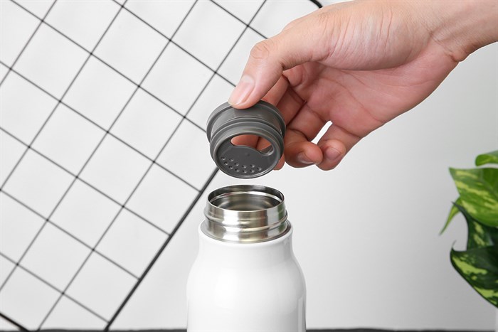 Bình giữ nhiệt inox 500 ml Lock&Lock LHC4125W Màu Trắng