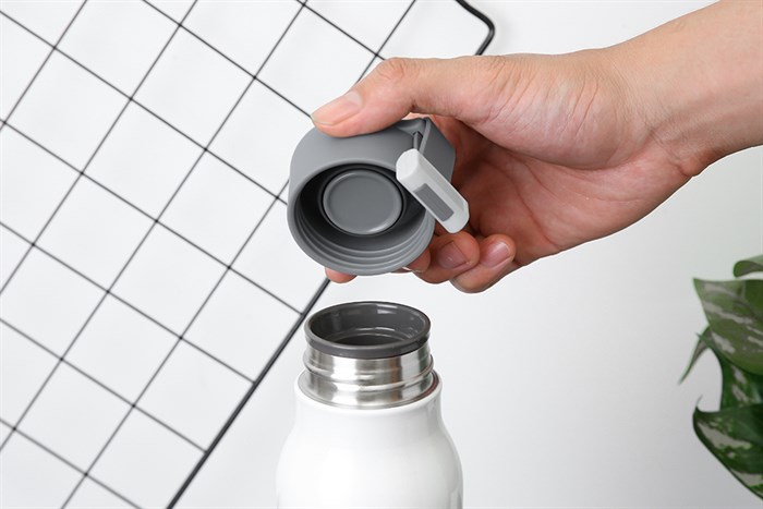 Bình giữ nhiệt inox 500 ml Lock&Lock LHC4125W Màu Trắng