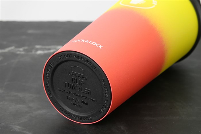 Ly giữ nhiệt inox 540 ml Lock&Lock LHC4151YRED Màu Vàng & Đỏ