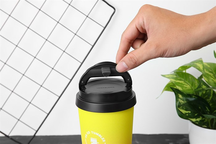 Ly giữ nhiệt inox 540 ml Lock&Lock LHC4151YRED Màu Vàng & Đỏ