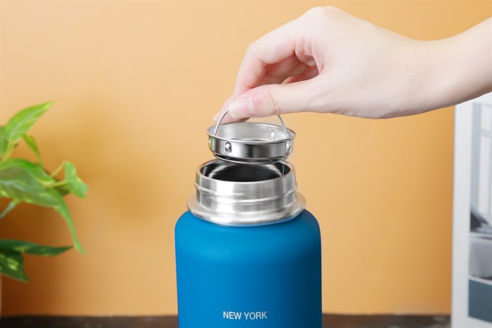 Bình giữ nhiệt inox 897 ml Lock&Lock LHC4160BLU Màu Xanh Dương