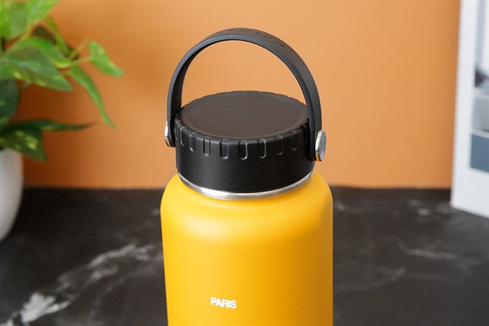 Bình giữ nhiệt inox 897 ml Lock&Lock LHC4160YEL Màu Vàng