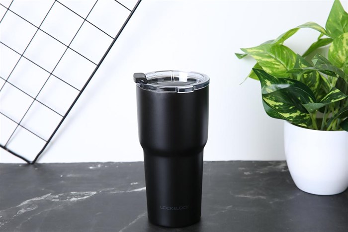 Ly giữ nhiệt inox 350 ml Lock&Lock LHC4179BLK Màu Đen