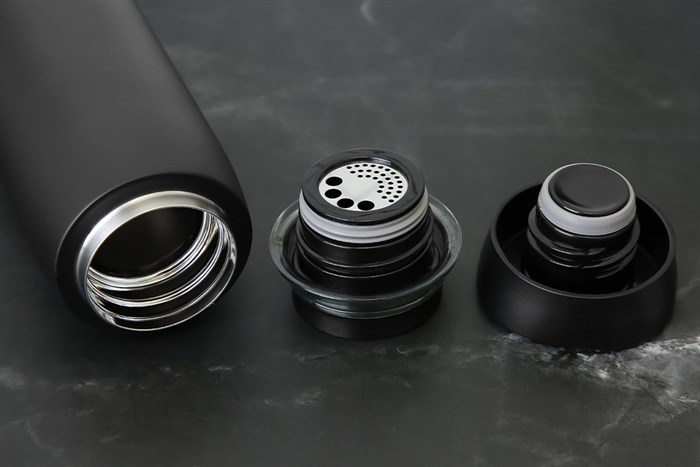 Bình giữ nhiệt inox 460 ml Lock&Lock LHC4244BLK Màu Đen